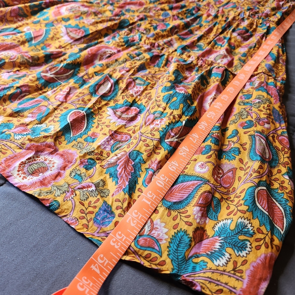 House of Harlow 1960 Revolve Maxi Dress Boho Paisley - Picture 4 of 6